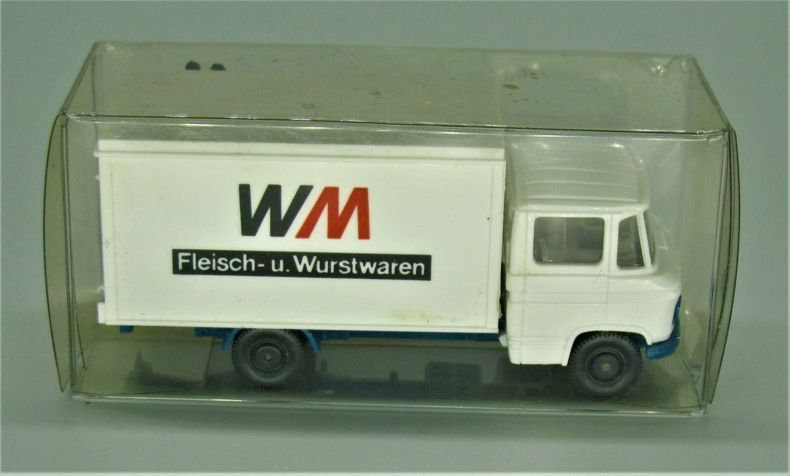 Zander & Klube Fleisch U Wurstwaren Kg 1:87 - LKW - WIKING - Mercedes - Kastenwagen - Fleisch u. Wurst - weiß
