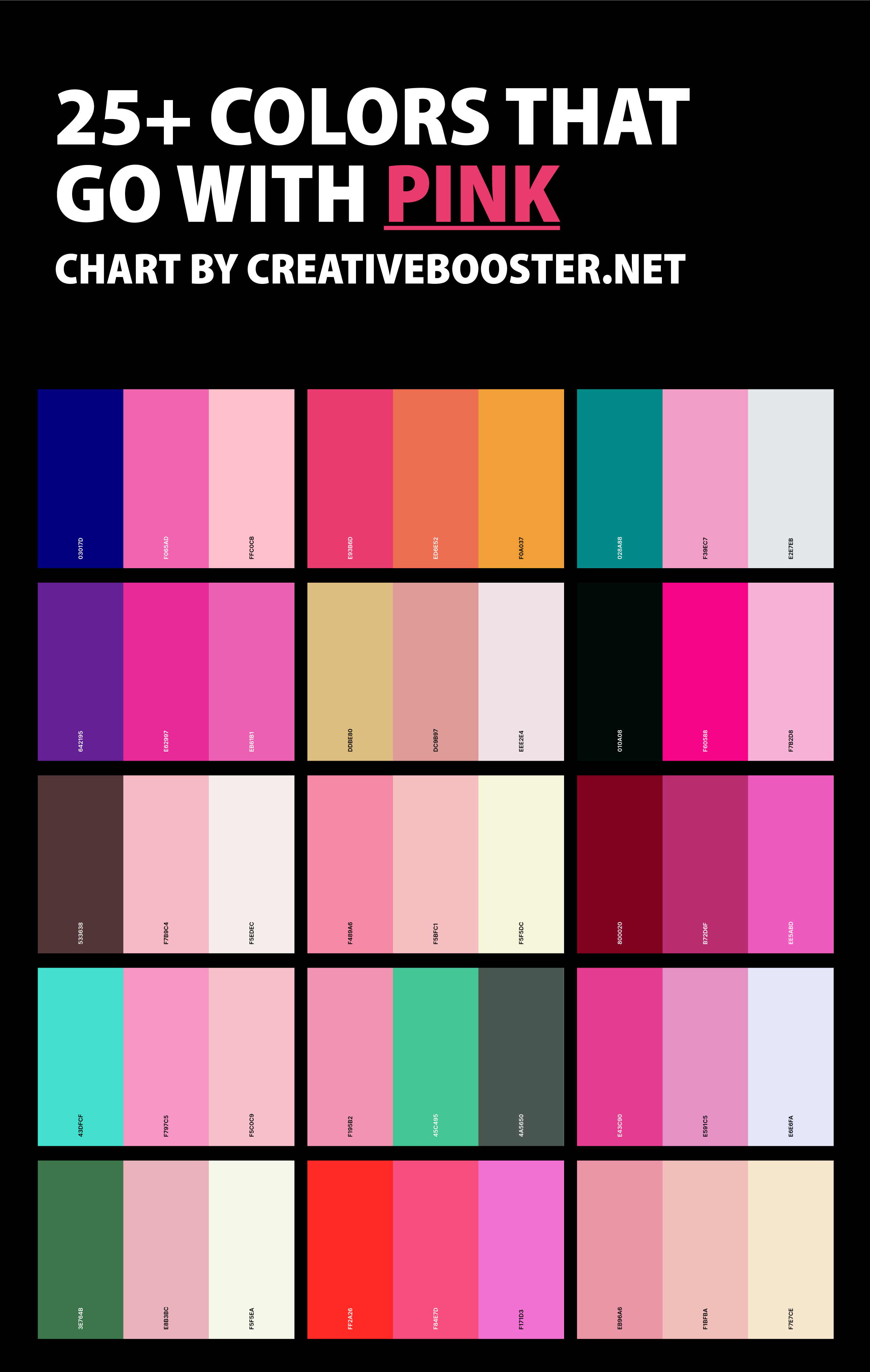 Pink Me Up Nagelstudio - Augsburg 25+ Best Colors That Go With Pink: Pink Color Palettes – CreativeBooster