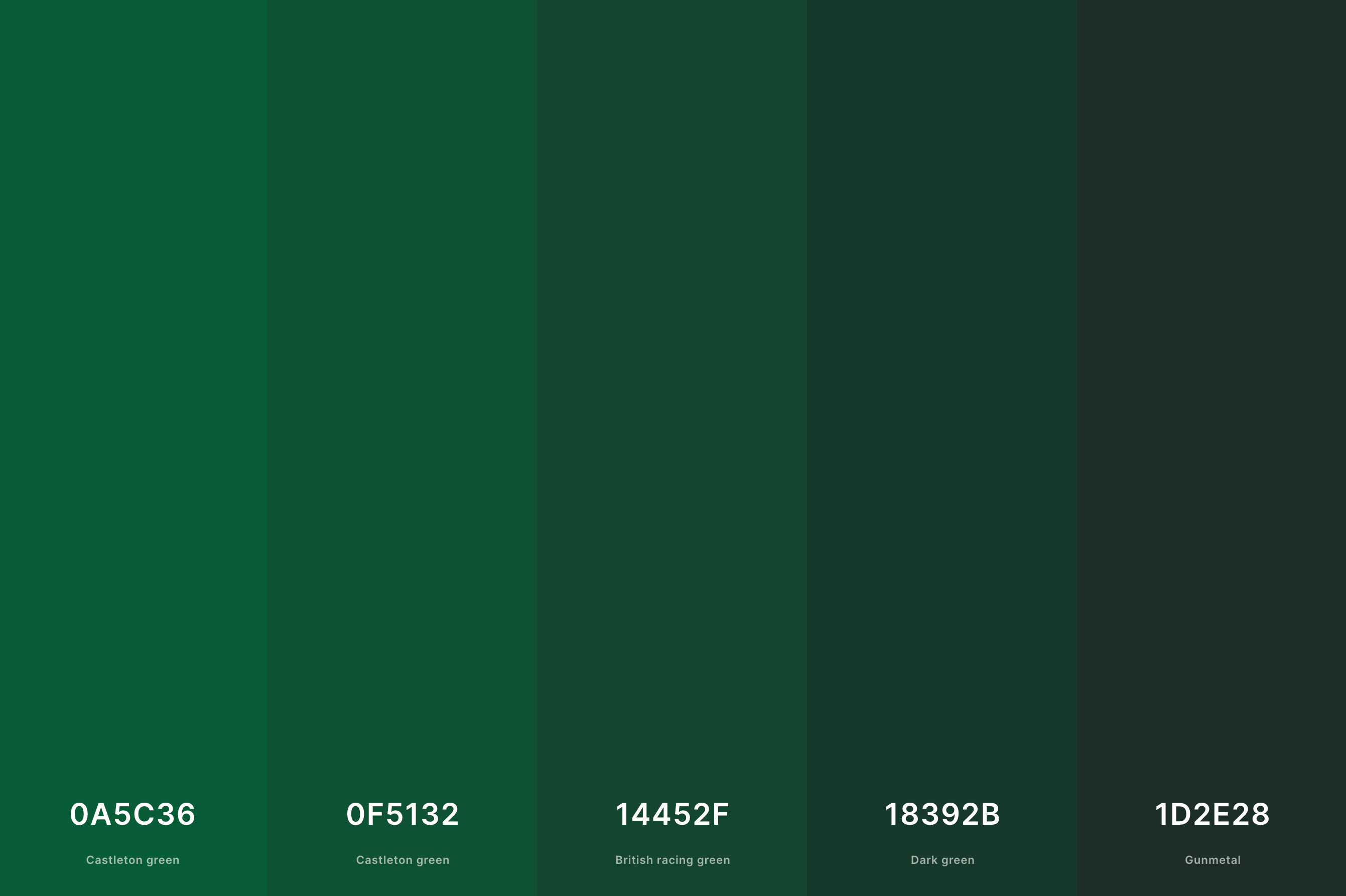 Color Nails - Mülheim An Der Ruhr 35+ Best Green Color Palettes with Names and Hex Codes – CreativeBooster