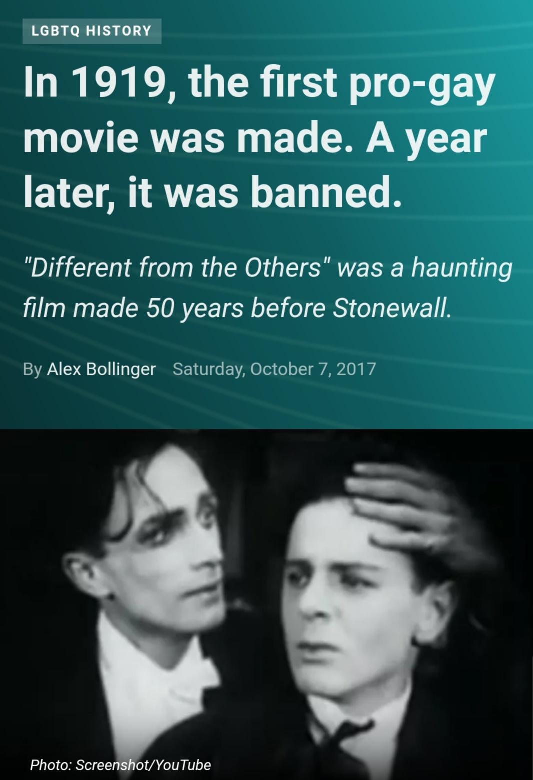 Hno & ästhetik Leer Praxis Pd Dr. Günzel A bit of LGBT+ history for you to enjoy. : r/WitchesVsPatriarchy