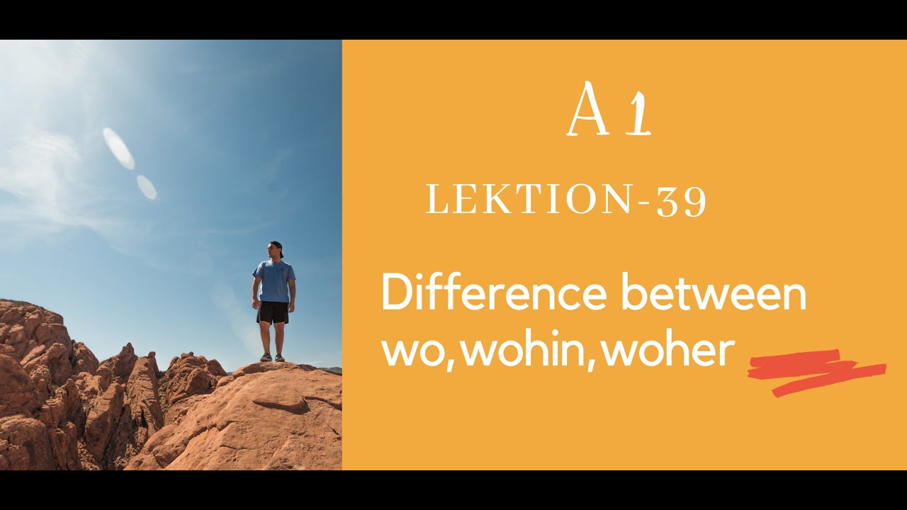 Woher Bekomme Ich Ein Polizeiliches Führungszeugnis A1|lesson-39|difference between wo,wohin,woher|learn german|deutsch