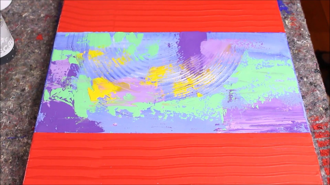 Kurs Buchhaltung Für Anfänger Vhs Abstraktes Acrylbild für Anfänger - Abstract painting for beginners