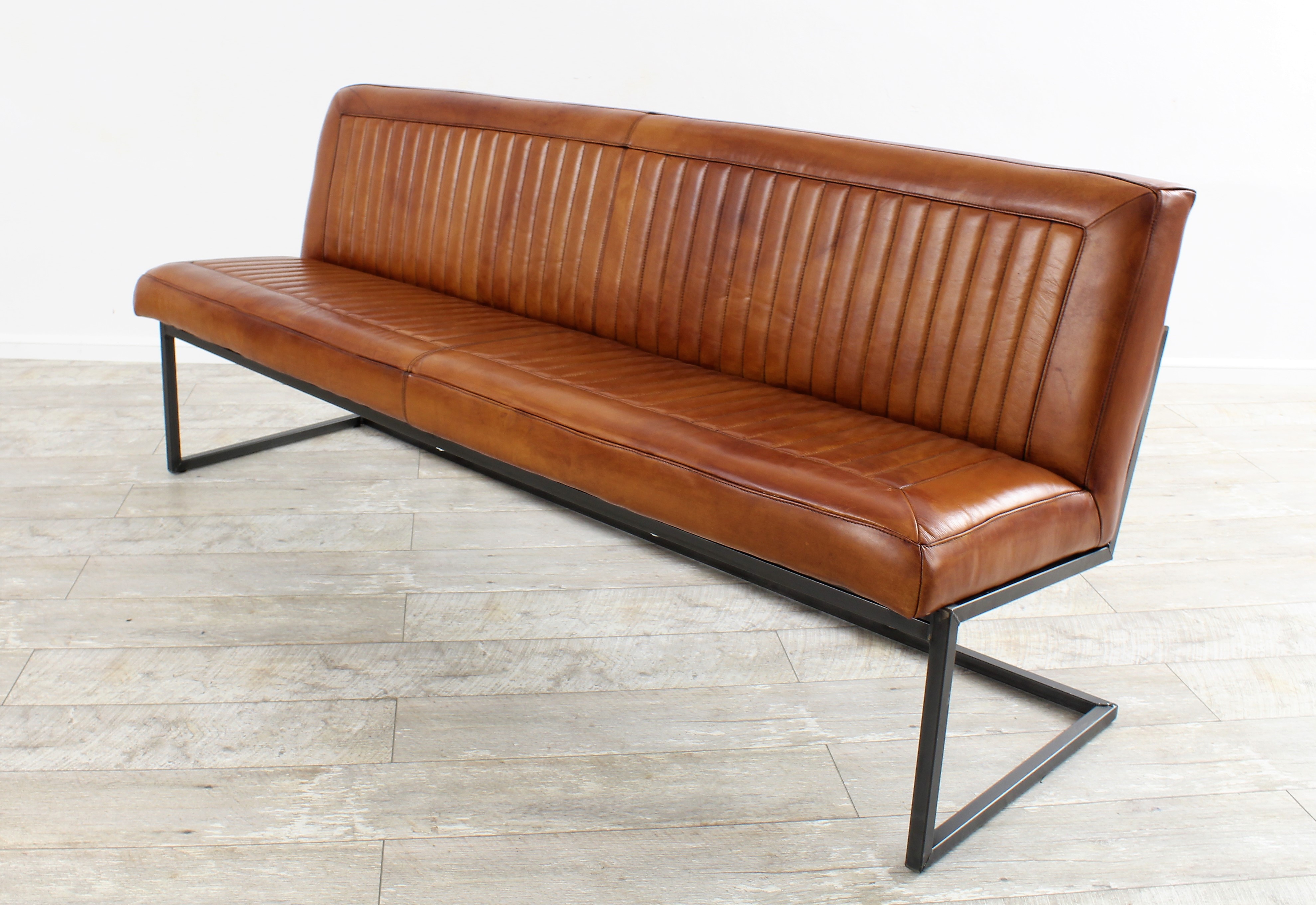 Sitzbank Beziehen Lassen In Der Nähe aktiv-moebel.de - Sitzbank Lederbank 220cm Design Bremen Echt Büffel