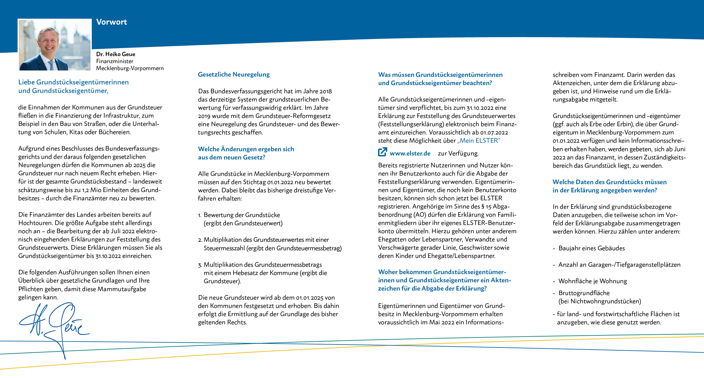 Grundstück Von Gemeinde Kaufen Antrag Amt Demmin-Land - Grundsteuerreform