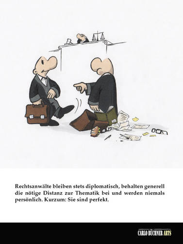 Anwälte Für Arbeitsrecht In Meiner Nähe Anwälte By Carlo Büchner | Media & Culture Cartoon | TOONPOOL