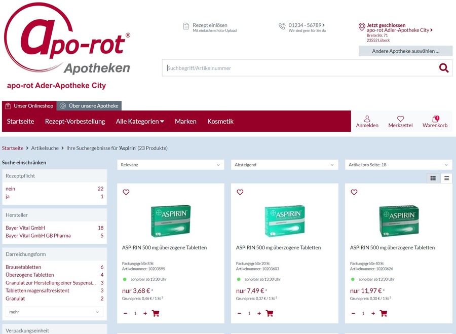 Apo Rot Adler Apotheke City apo-rot® Adler-Apotheke City - apo-rot® – Ihre Apotheke vor Ort