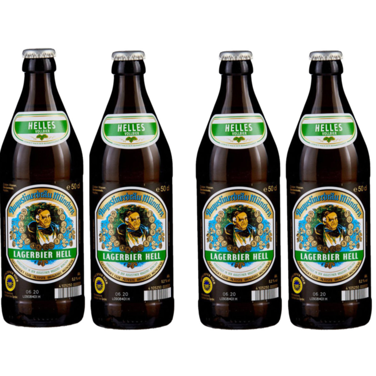 Augustiner Bräustuben Landsberger Straße 19 D-80339 Munich Augustiner Lagerbier Hell 4x 50cl online kaufen | coop.ch