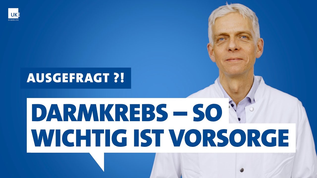 Orthopädische Praxis Dr. Med. Thilo Popp Ausgefragt?! – Prof. Dr. Thilo Hackert – Darmkrebs: Vorsorge