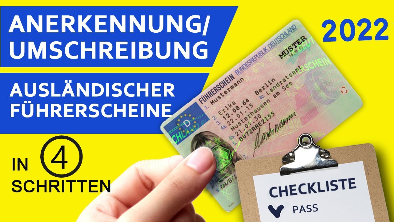 Ausländischer Führerschein In Deutschland Umschreiben Ausländischer Führerschein in Deutschland. Anerkennung/ Umschreibung