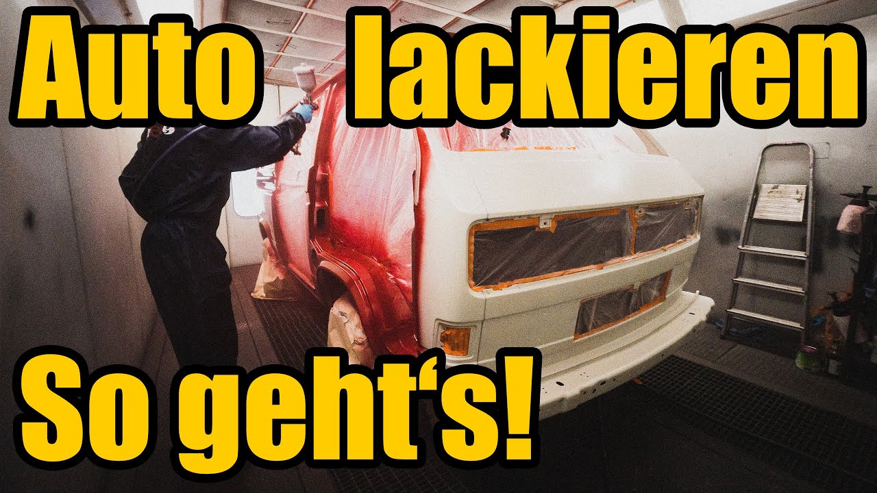 Autolackiererei Am Norisring Autolackierer Nürnberg Lackierer AUTO LACKIEREN So geht's! Schritt für Schritt erklärt. - YouTube