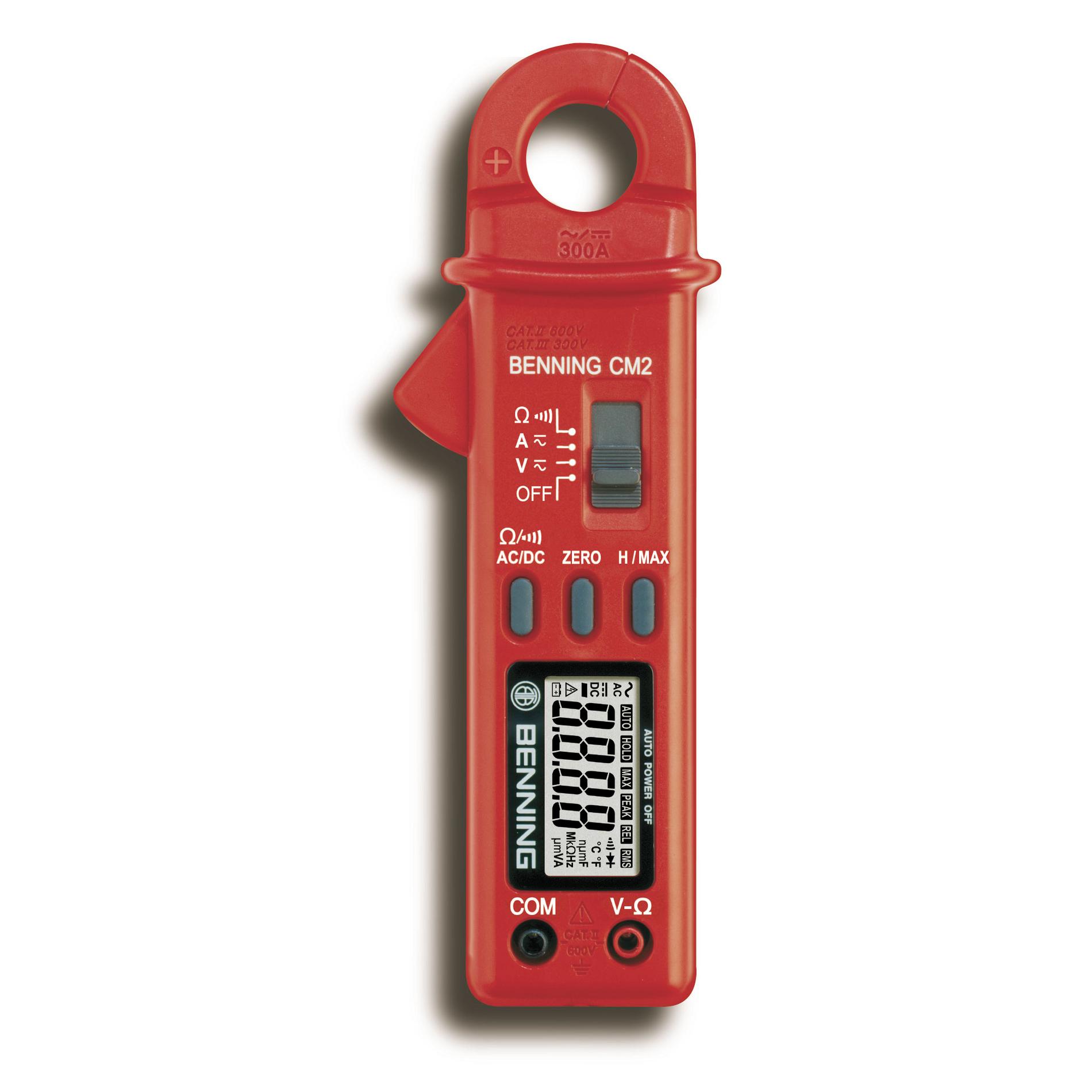 Benning Getränke Gmbh & Co. Kg BENNING CM2 | BENNING Clamp meter I(AC/DC),U,R, | SOS electronic