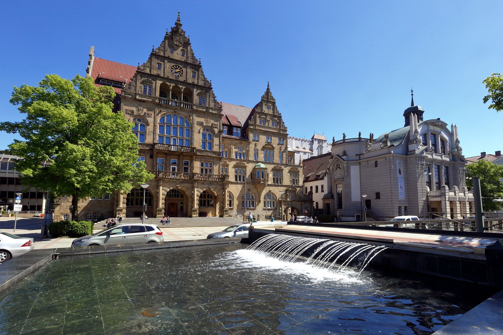 Bielefeld Sushi All You Can Eat Bielefeld - Altes Rathaus und Stadttheater Foto & Bild | city, world