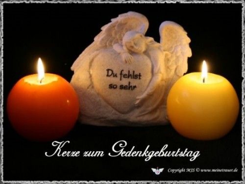 Todesfall Tod Kerze Für Verstorbene