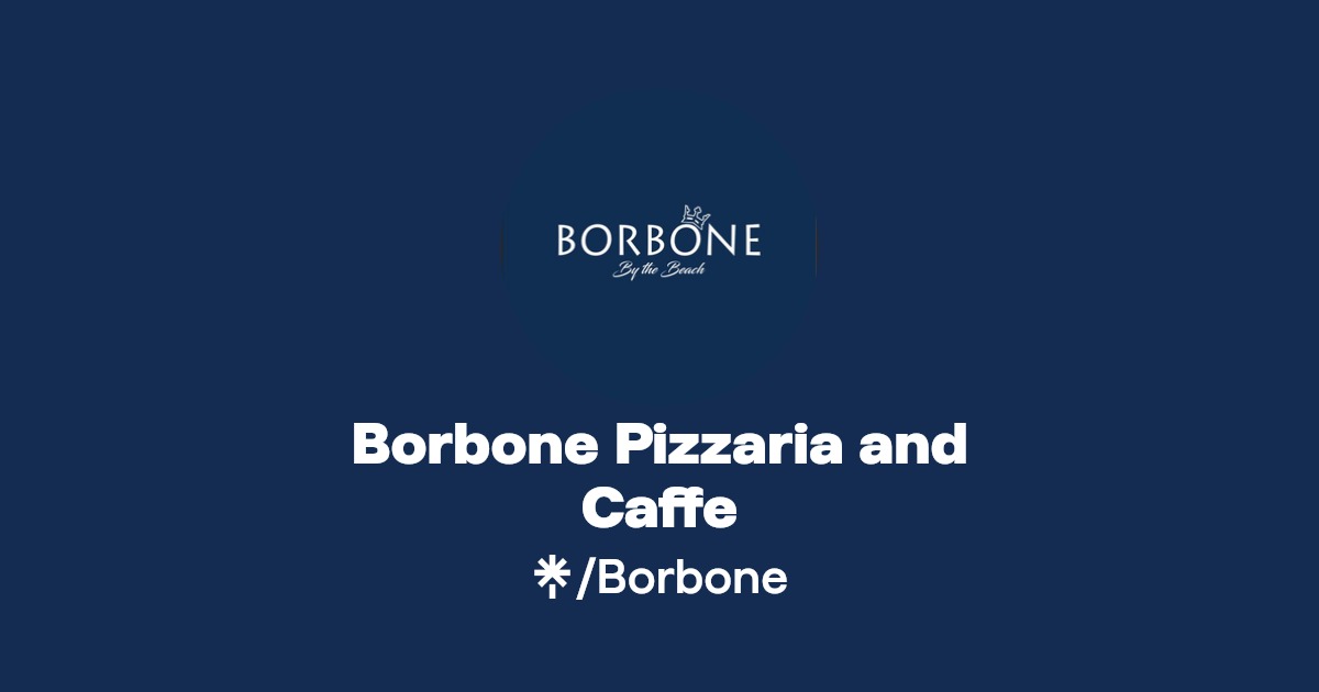 Doy Doy Pizzeria & Döner Kebaphaus Borbone Pizzaria and Caffe | Linktree