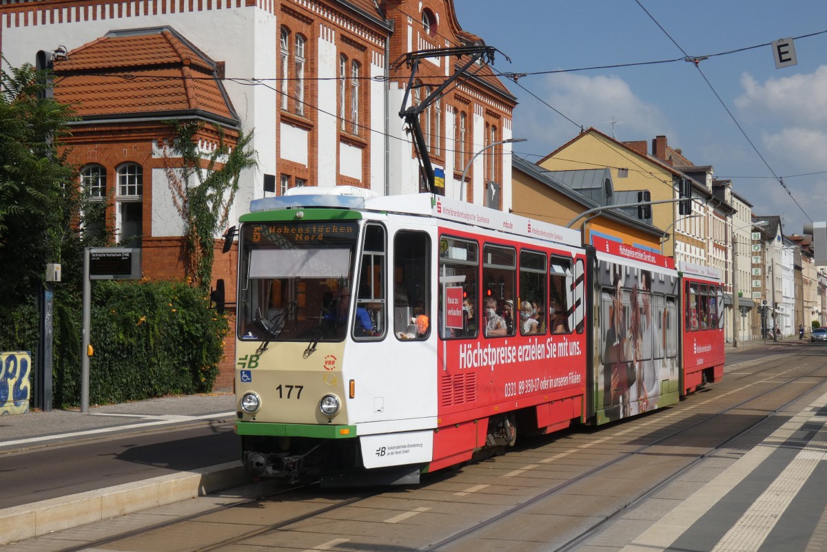 Hno ärzte Brandenburg An Der Havel Brandenburg an der Havel, Tatra KTNF6-B — 177 — Kép — Elektromos városi