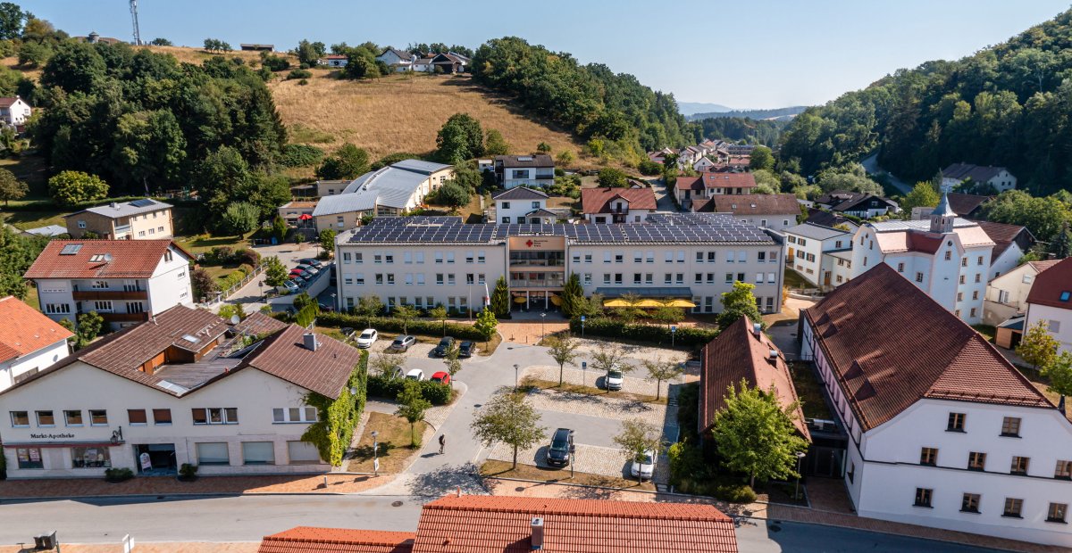 Roncallistift - Caritas Pflege- Und Seniorenheim BRK Senioren- und Pflegeheim Winzer : Luftbild süd
