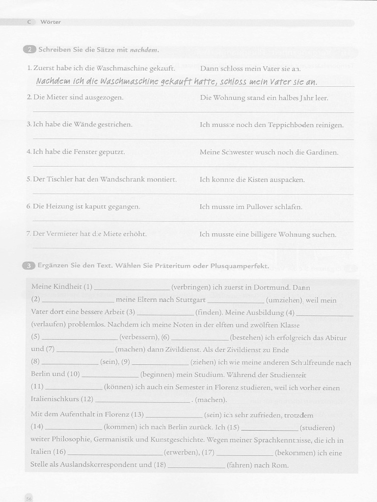 Konjunktiv 1 Und 2 übungen Mit Lösungen