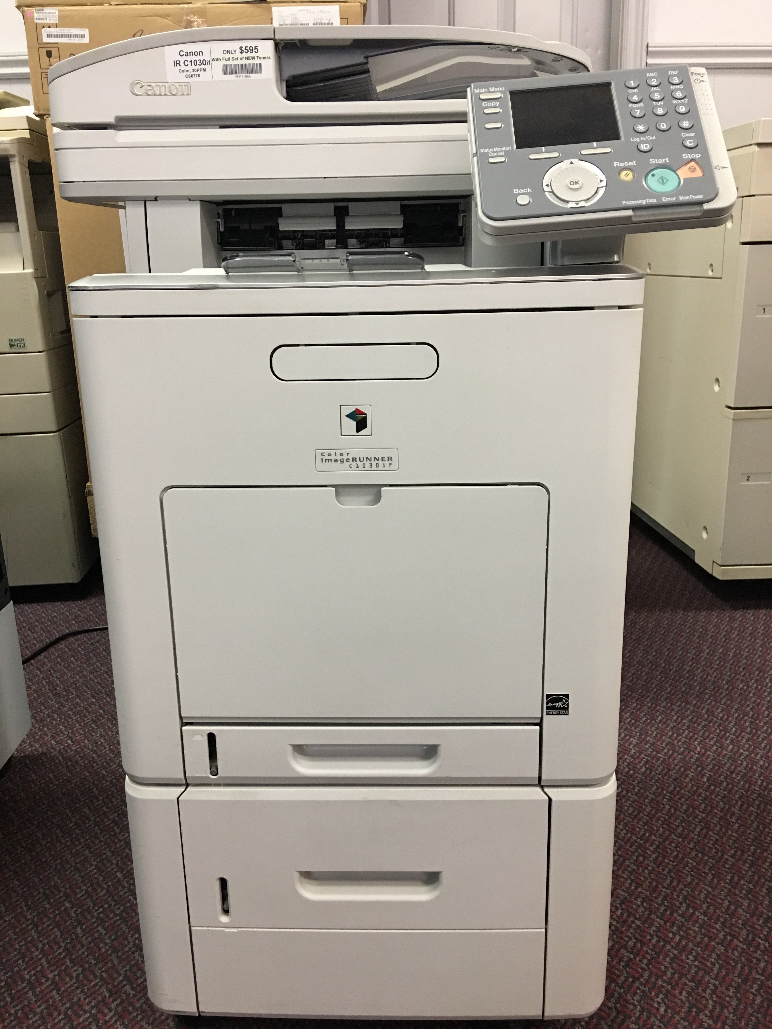 Copier Center Haase Gmbh & Co Kg Canon imageRUNNER C1030if 1030 Color Multifunction Printer Copier Scan