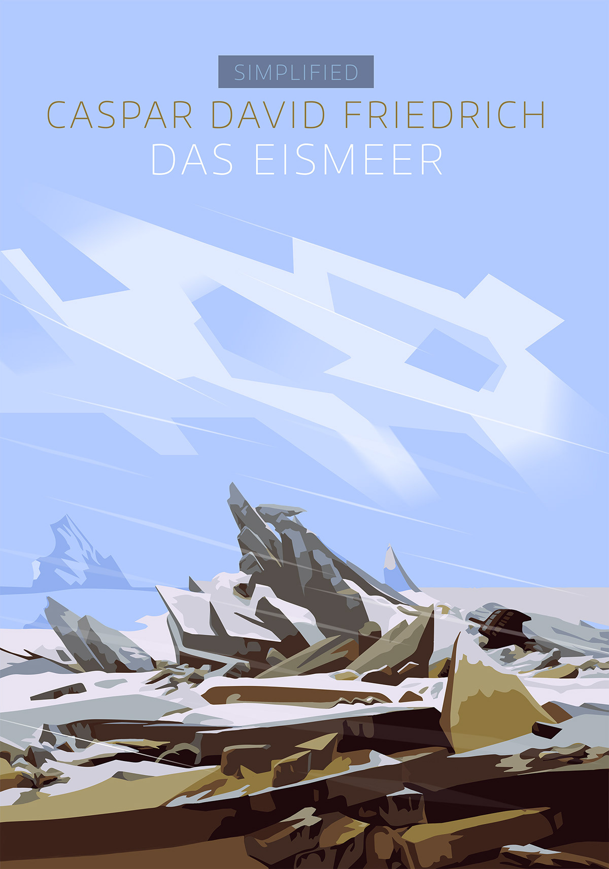 Caspar David Friedrich Das Eismeer
