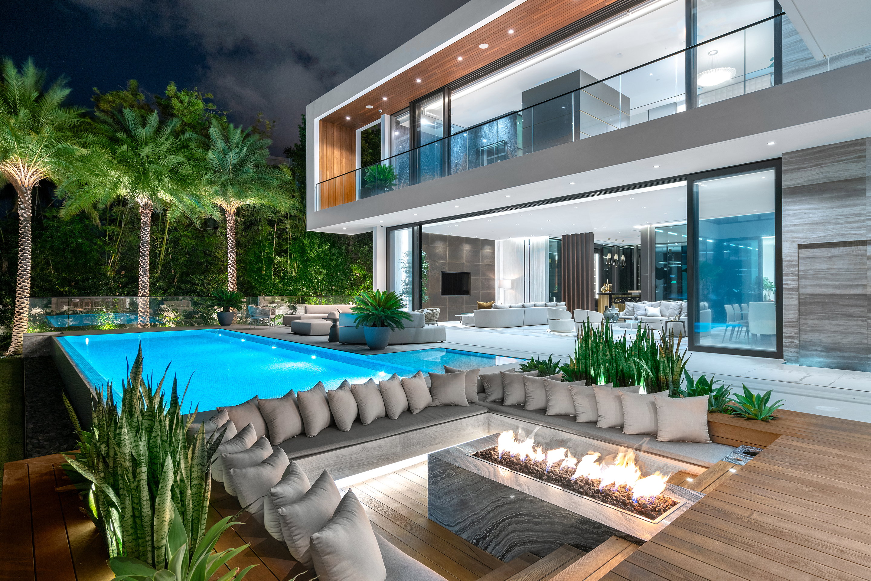 Modern Line Dance In Der Nähe Choeff Levy Fischman Completes Tropical Modern Home in Miami