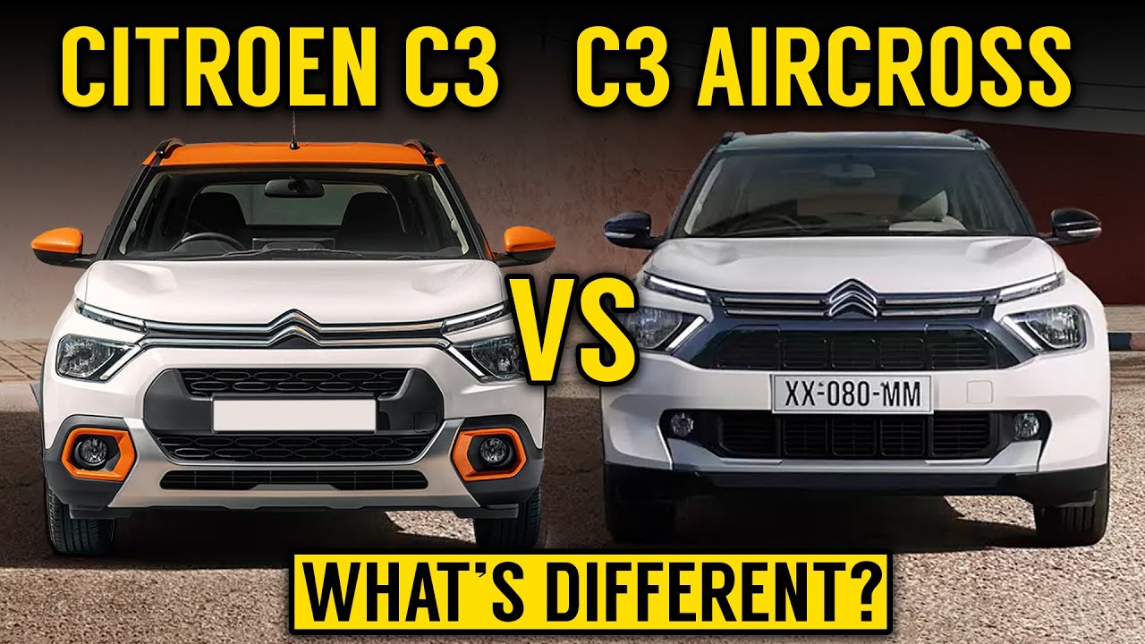 Hno Dinslaken / C. Yüksel Rezensionen Citroen c3 aircross VS Citroen C3 | Comparison | New c3 aircross 2023