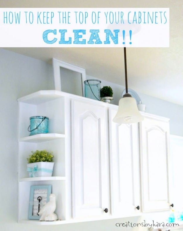 Clean Line Ratingen Gmbh & Co. Kg cleaning the tops of cabinets