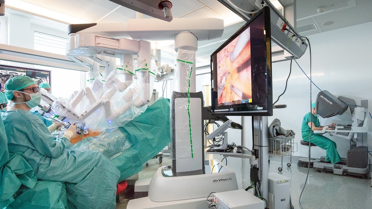 Urologie Am Roßmarkt - Bag Dr. Geisler & Dr. Stieg Da-Vinci-Roboter - Klinik für Urologie am KSW - YouTube
