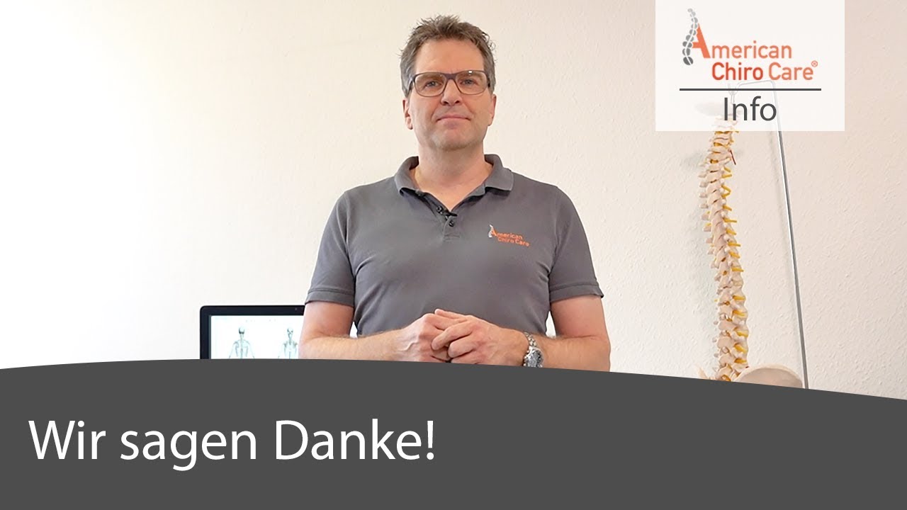American Chiro Care Gbr Brühler Straße Bonn Danke an Alle! I American Chiro Care - YouTube