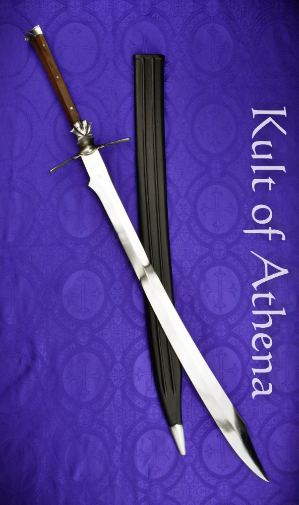 Knochenbrecher Für Hunde In Der Nähe Darksword Armory - The Knochenbrecher Kriegsmesser with Black Scabbard