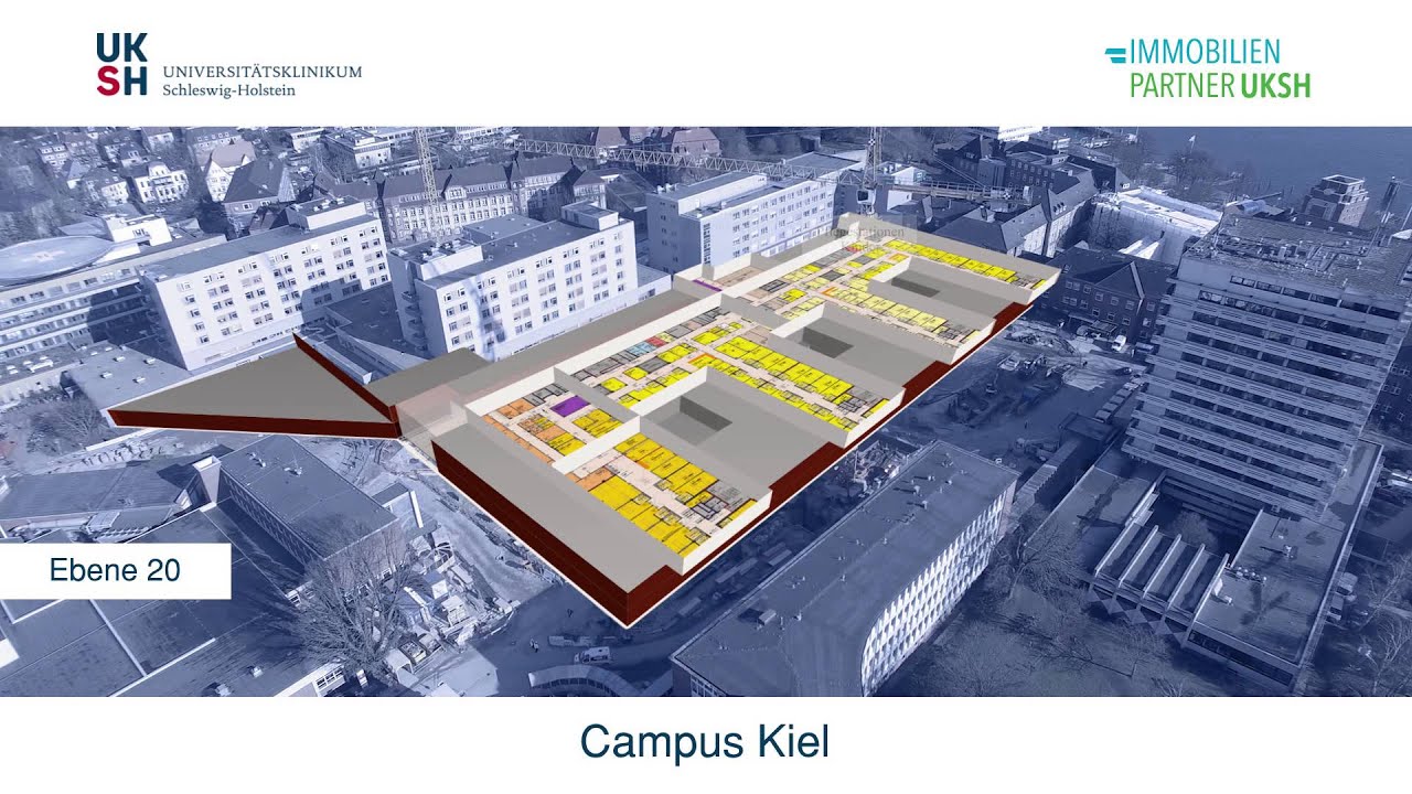 Uksh Kiel Lageplan Haus C Das UKSH der Zukunft- Campus Kiel - YouTube