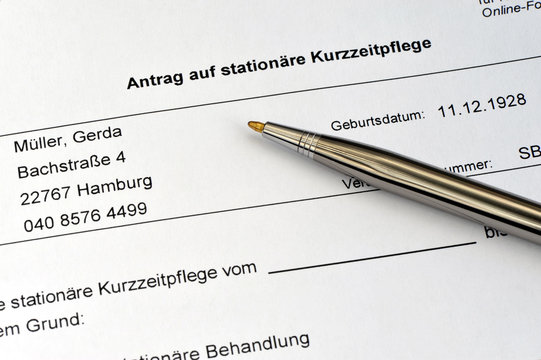 Sozialamt Antrag Auf Kostenübernahme Pflegeheim Formular Dauerpflege Images – Browse 10 Stock Photos, Vectors, and Video | Adobe