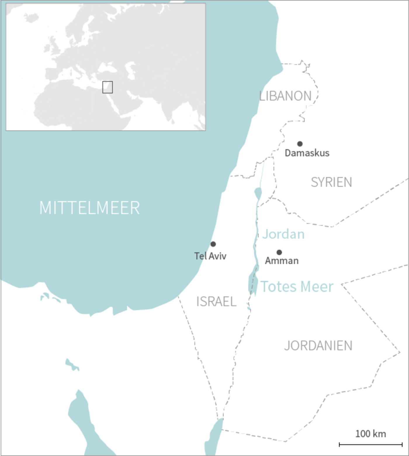 Tote Meer Wo Liegt Das