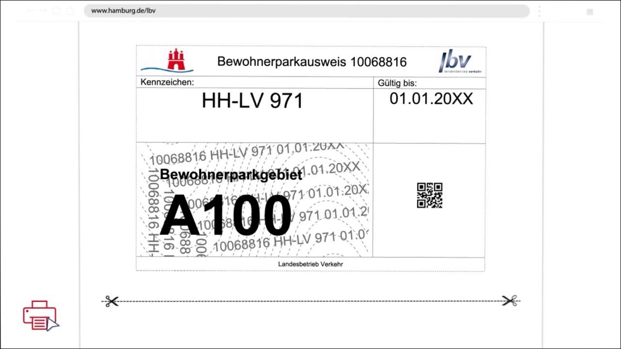 Paragraf 5 Schein Beantragen Hamburg Der Landesbetrieb Verkehr (LBV) in Hamburg erklärt: Einen