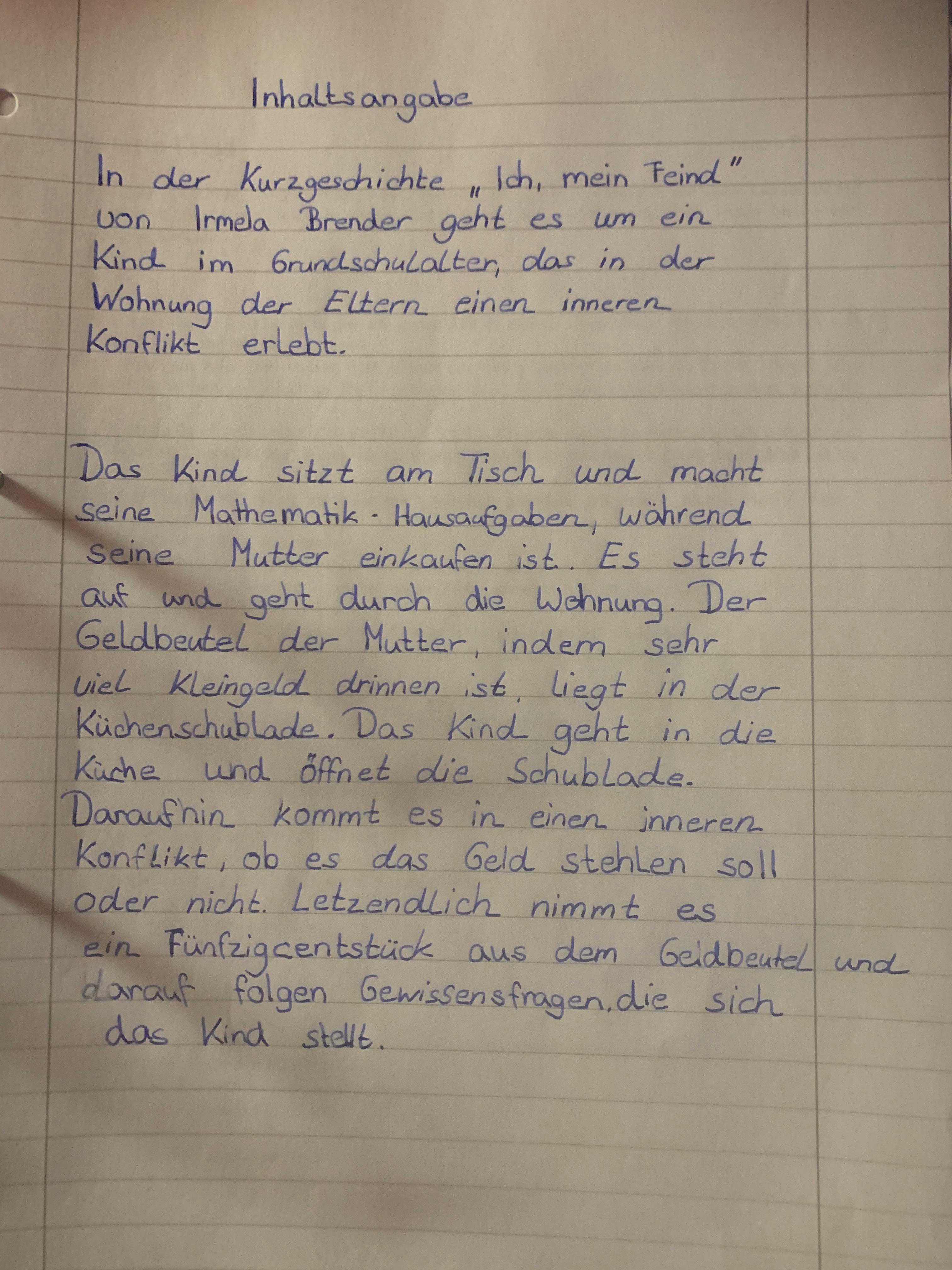 Inhaltsangabe Zu Damals War Es Friedrich