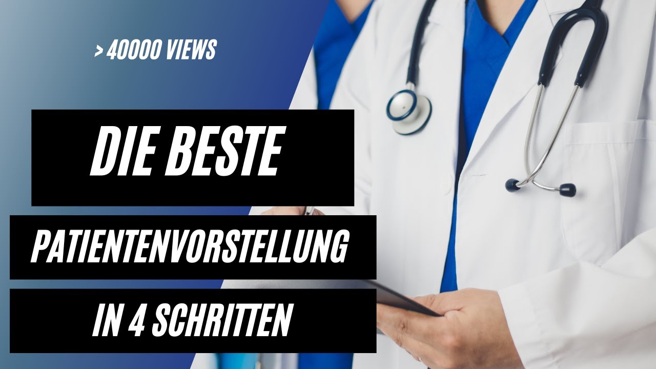 Wie Finde Ich Einen Hausarzt Der Noch Patienten Aufnimmt Die beste Patientenvorstellung .. in 4 einfachen Schritten - YouTube