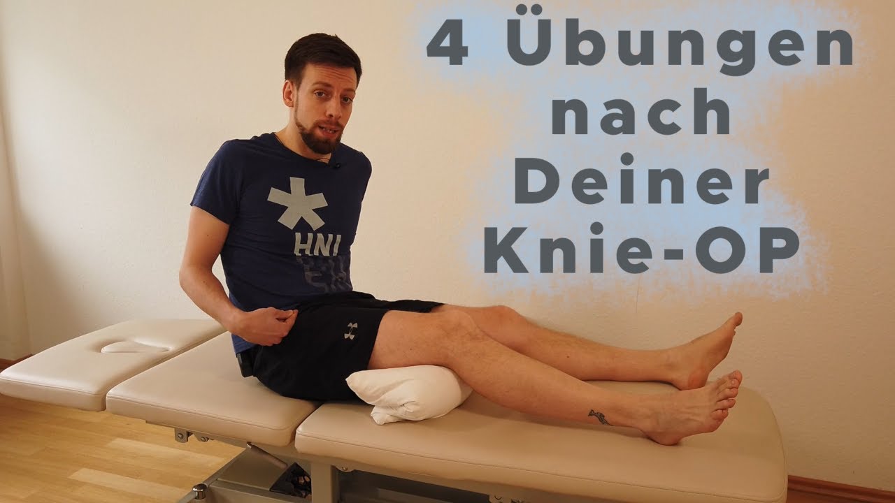 Welche Rehaklinik Nach Knie-op In Nrw Die frühe Reha nach einer Knie-OP | Welche 4 Übungen Du kennen musst