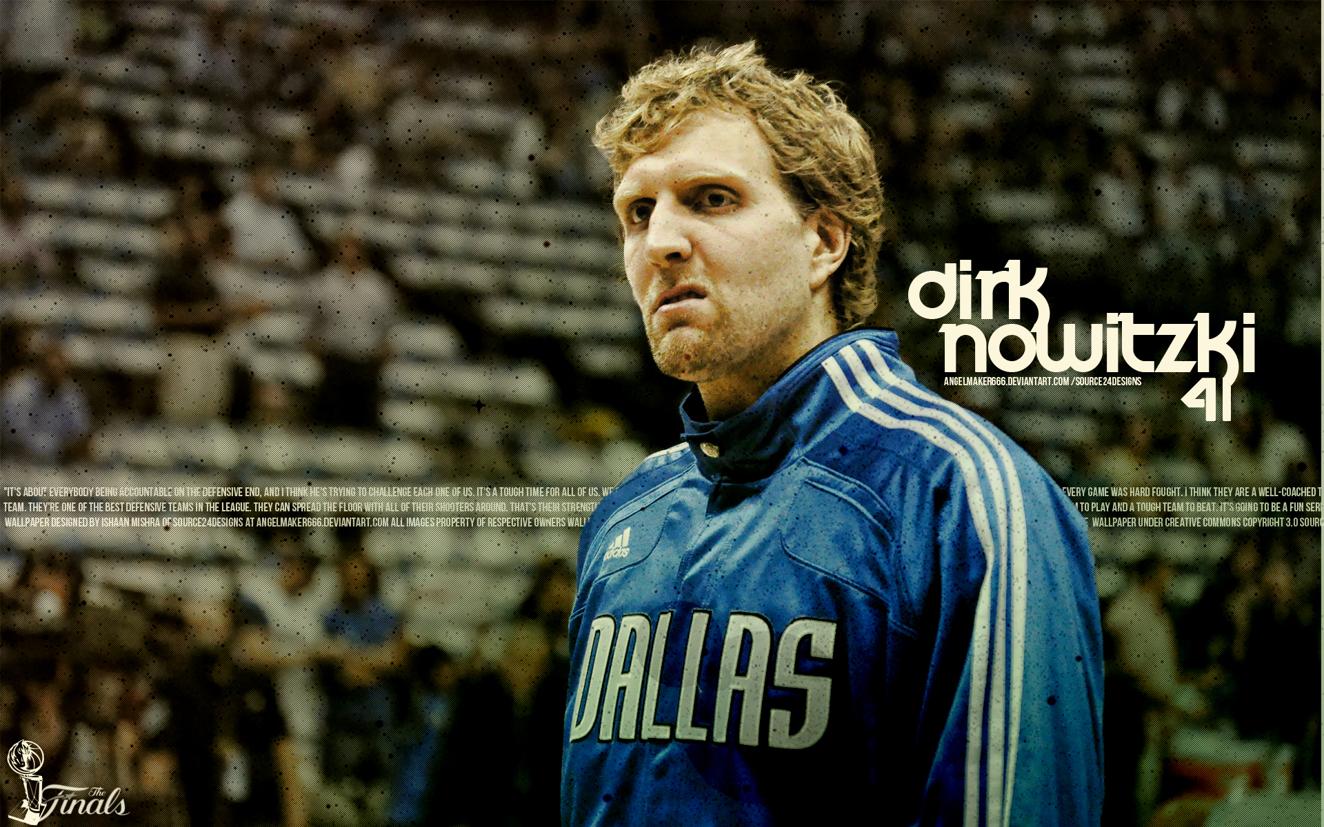 Dirk Schäfers & Dr. Andreas Wels Dirk Nowitzki Finals Wallpaper by IshaanMishra on DeviantArt