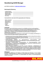 Eidesstattliche Erklärung Verlust Fahrzeugbrief Formular DLRG Manager | DLRG Landesverband Niedersachsen e.V.
