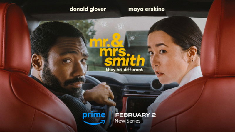 Mr Wash Frankfurt Hanauer Landstraße Frankfurt Am Main Donald Glover & Maya Erskine in Teaser for 'Mr. & Mrs. Smith' Series