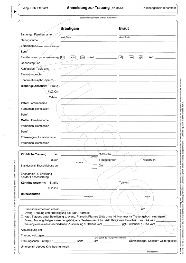 Formular Austritt Aus Der Kirche Downloads | Johanneskirche Erlangen