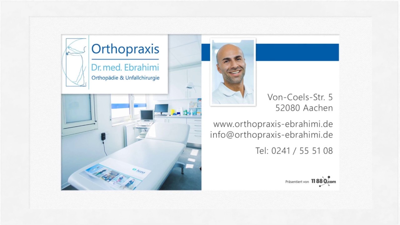 Orthopädische Fachpraxis Und Praxisklinik Dr Med Ramon Handro Facharzt Dr. med. Ramon Ebrahimi, Facharzt für Orthopädie & Unfallchirurgie