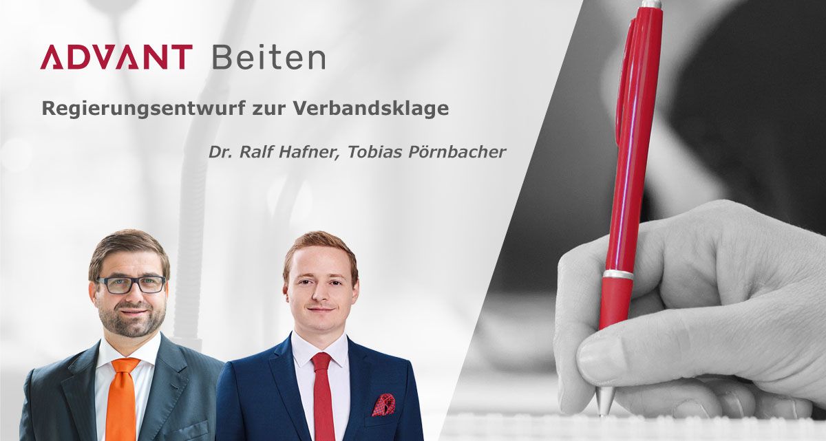 Gemeinschaftspraxis Dr. Med. Hafner Dr. Med. Mailänder Dr. Ralf Hafner, MSc on LinkedIn: Regierungsentwurf zur Verbandsklage