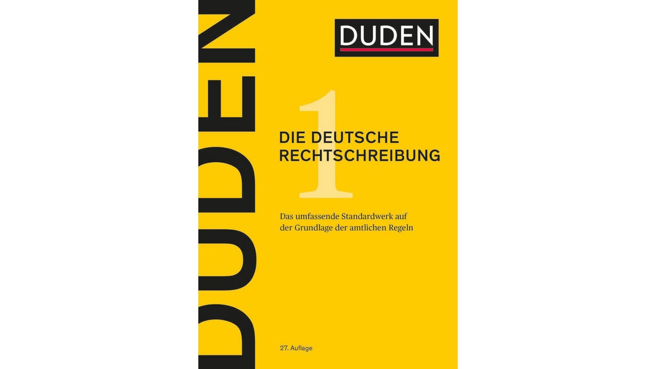 Duden Institut Für Lerntherapie Berlin Reinickendorf DUDEN 27. Auflage deutsche Rechtschreibung | BETZOLD