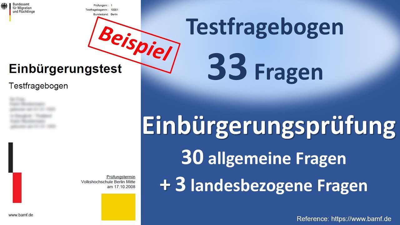 Oet Bamf De 310 Fragen