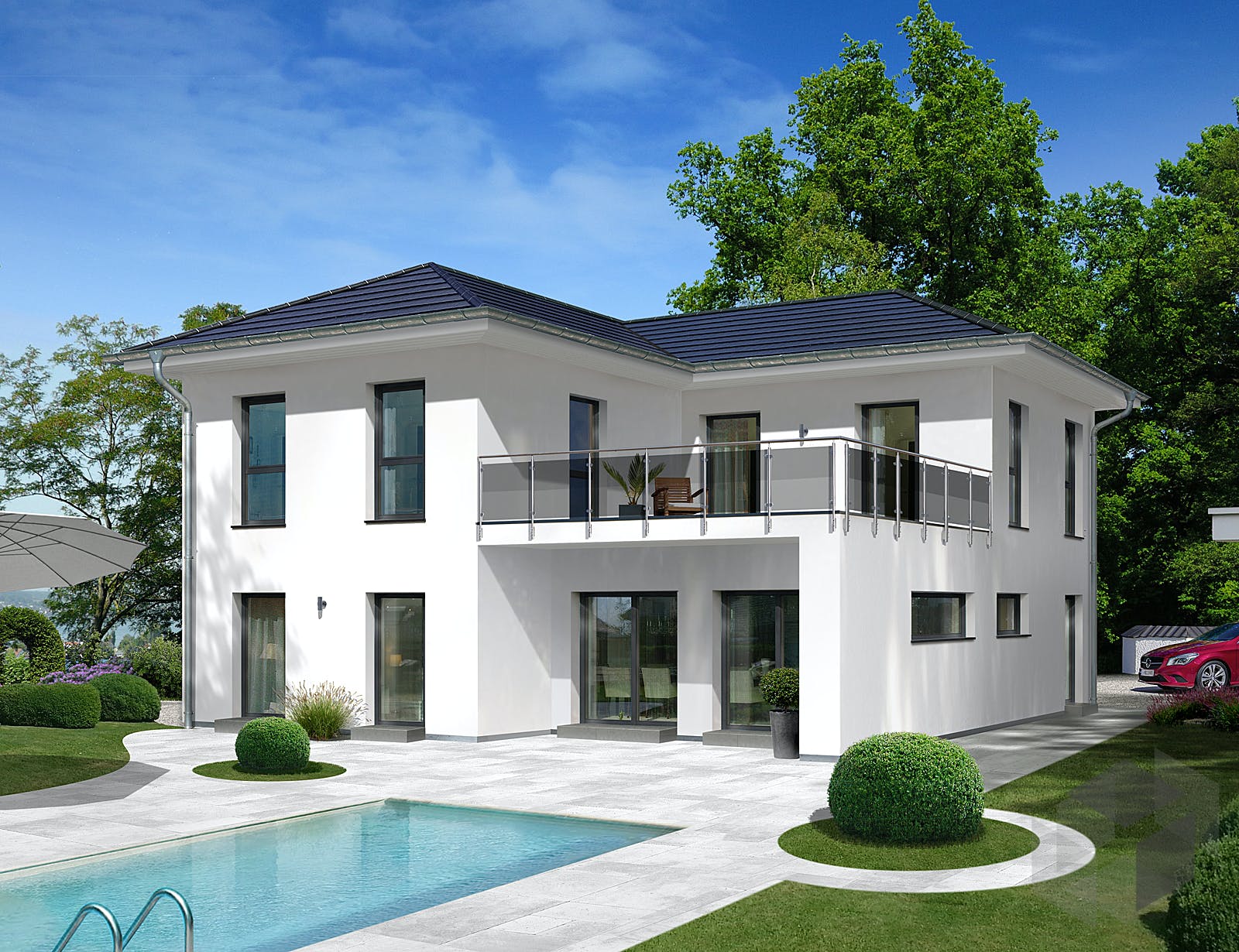 Haus Am Voß'schen Garten Boecker-stiftung Gemeinnützige Gmbh Einfamilienhaus City Villa 4 von allkauf haus | Fertighaus.de