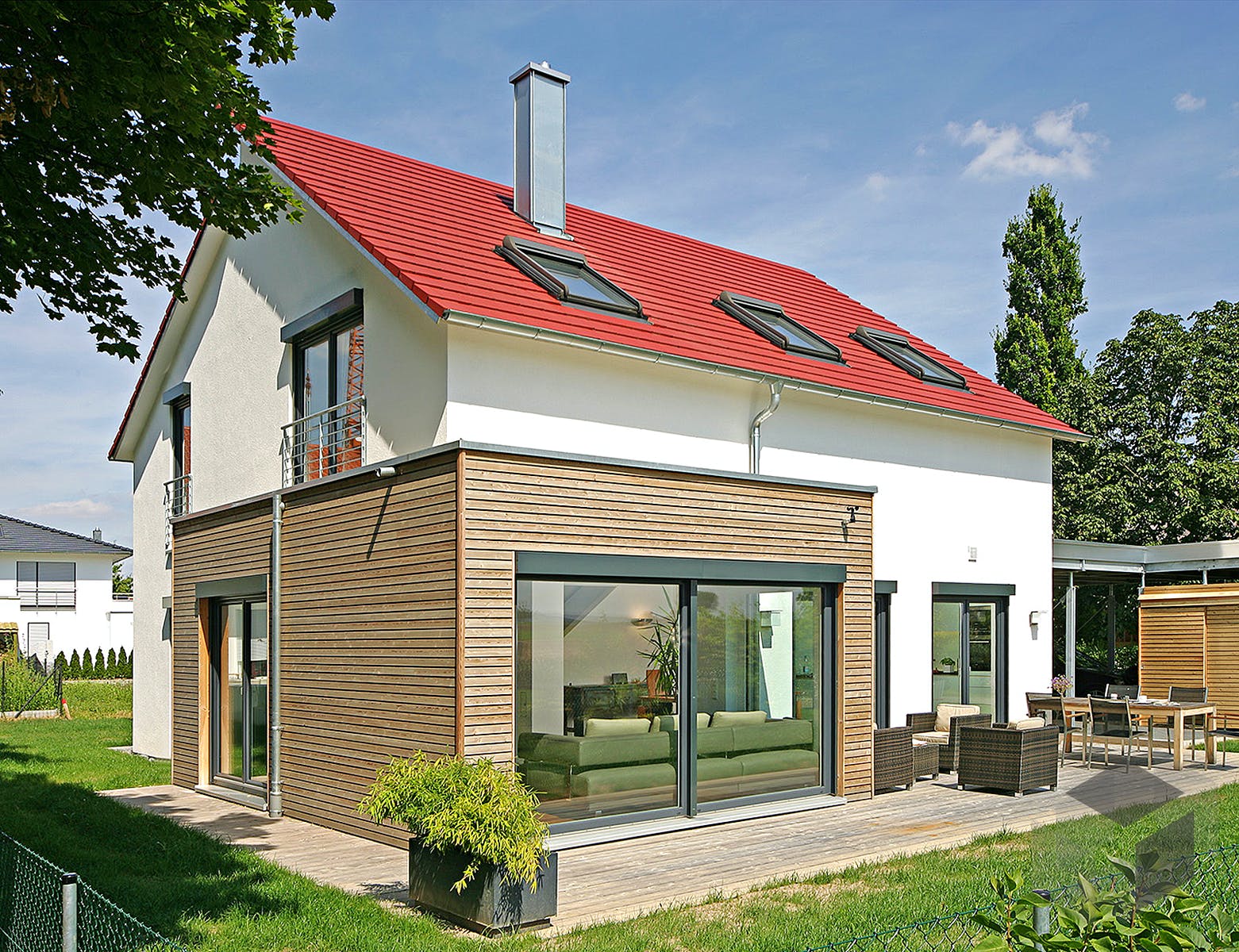 Haus Der Vierecke Arbeitsblatt Mit Lösung Einfamilienhaus Referenzhaus 6 von Bittermann & Weiss Holzhaus
