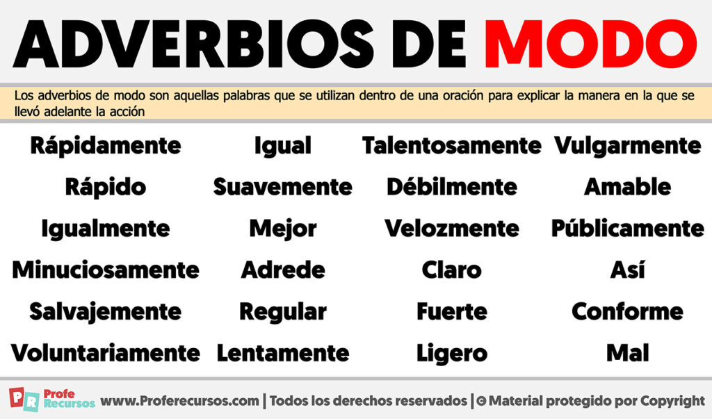 Modo Mio Da Maurizio äußere Tennenloher Straße Erlangen Ejemplos de Adverbios de Modo