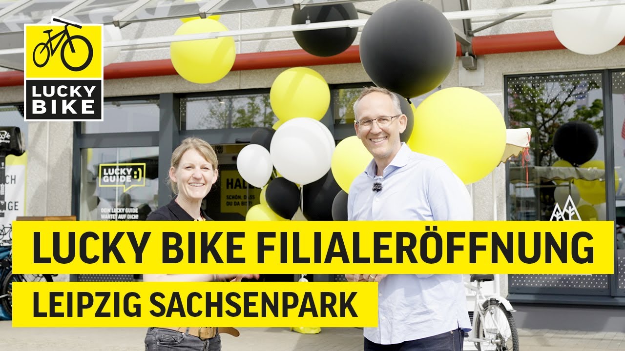 Lucky Bike Leipzig City Hans-poeche-straße Leipzig Eröffnung Lucky Bike Filiale Leipzig Sachsenpark | Rundgang mit