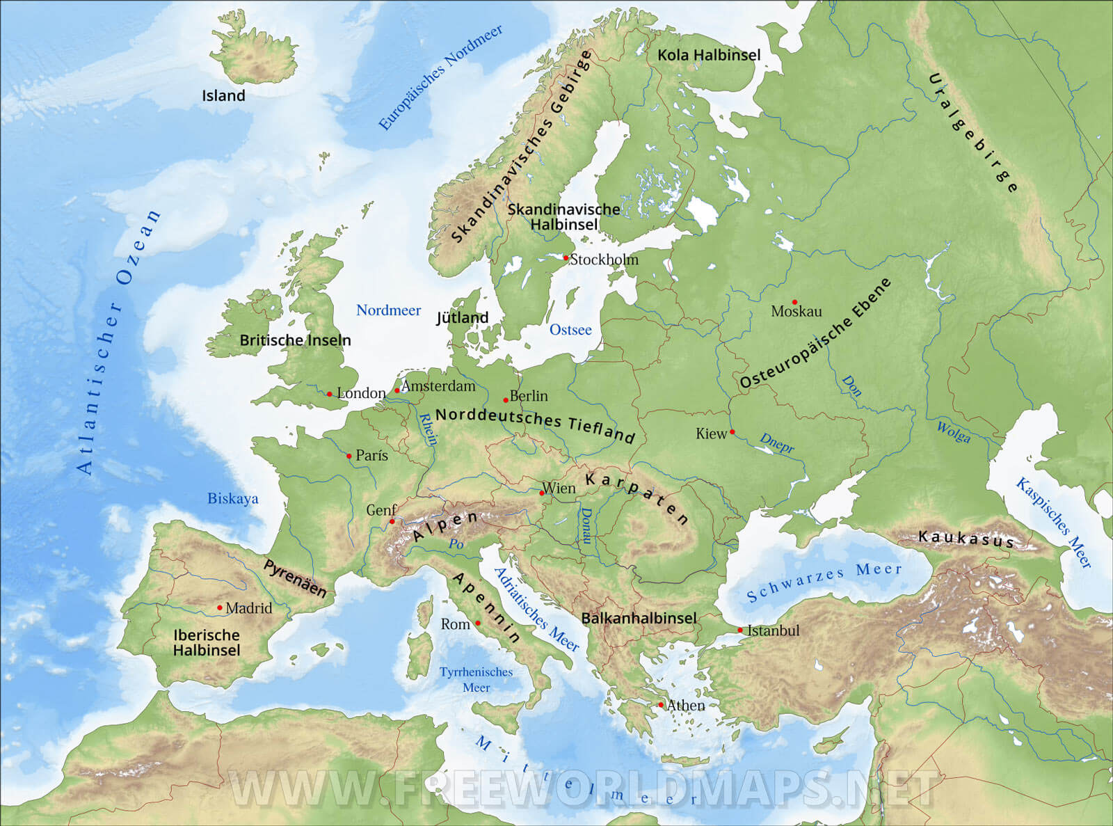 Karte Priwall Ddr Grenze Ostsee Europakarten - Freeworldmaps.net