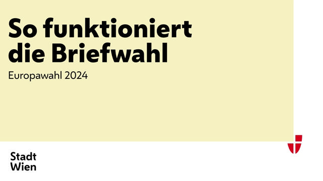 Europawahl 2024 Briefwahl Ab Wann Europawahl 2024 - So funktioniert die Briefwahl - wien.at Video